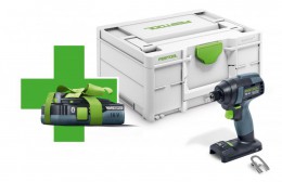 Festool 577566 Cordless impact driver TID 18-Basic-4,0 + FOC 4Ah Battery £299.95